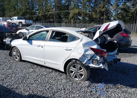 2020 Hyundai Elantra Sel из США, поврежденный, VIN 5NPD84LFXLH578406